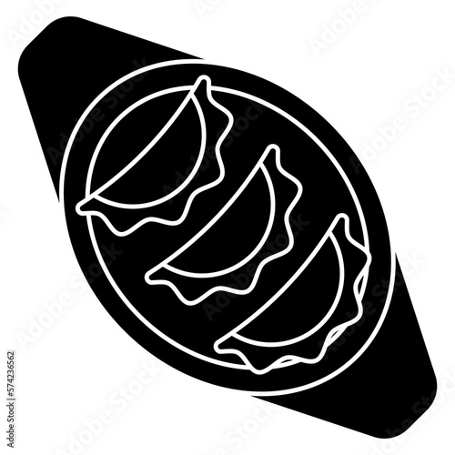 Chinese dumplings icon