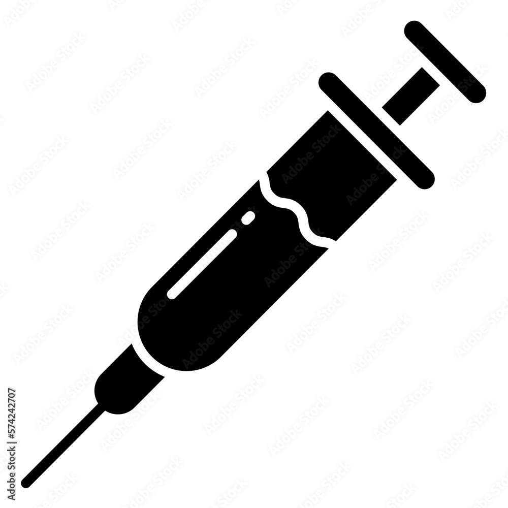 Fototapeta premium syringe icon