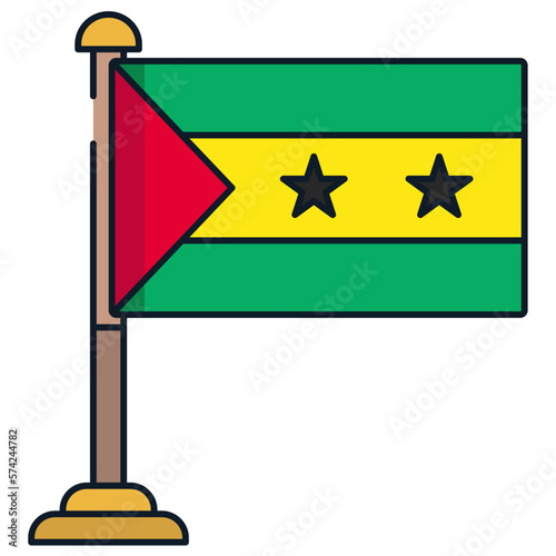 Sao Tome and Principe flag icon