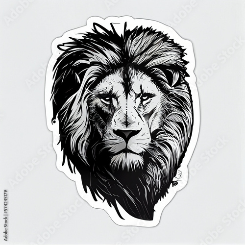 Half-Lion  Half-Human Sticker  The Sphinx  a Legendary Being that Evokes a Sense of Grandeur and Fascination  to Elevate Your Style Game  Generative AI