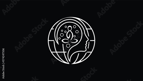 World Mind Relaxation Logo Design