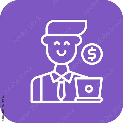 Freelancer Male Icon