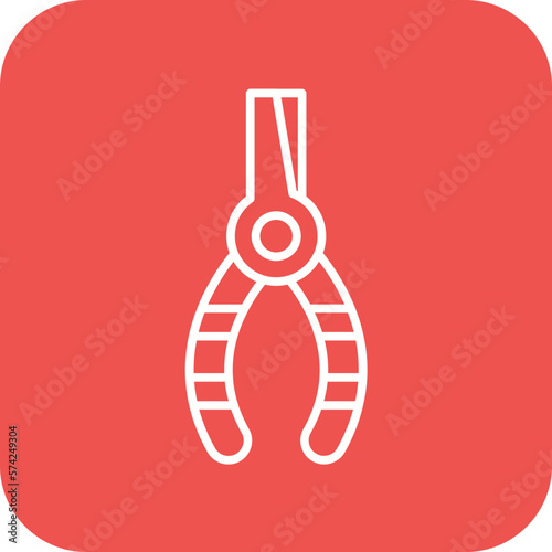 Needle Nose Pliers Icon