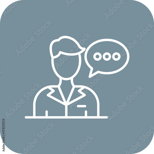 Verbal Communication Icon