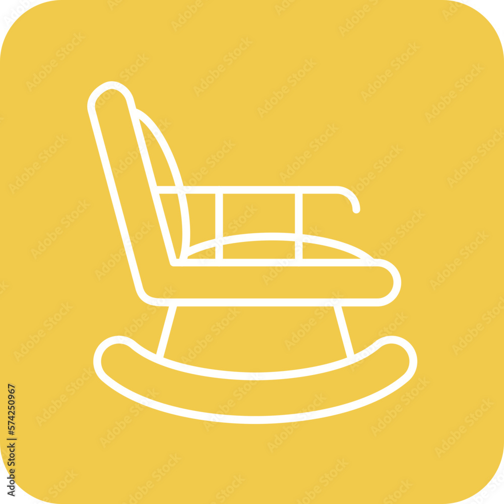 Rocking Chair Icon