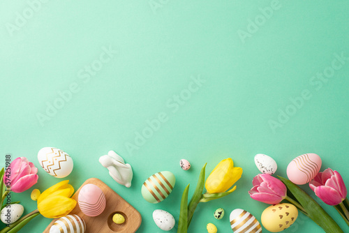 Canvas Print Easter celebration concept
