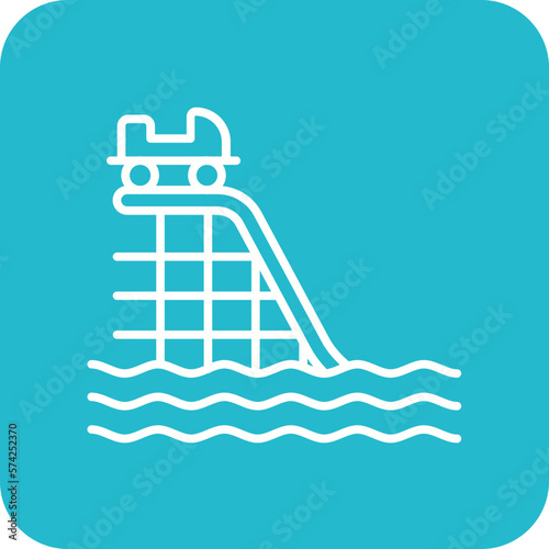 Water Coaster Icon