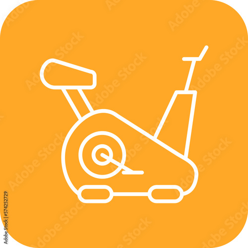 Exercise Bike Icon