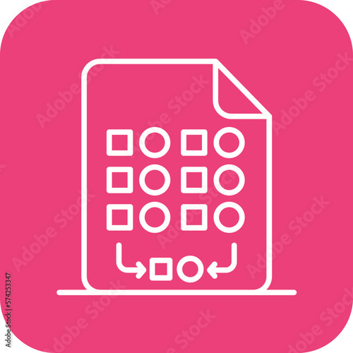 Random Sampling Icon
