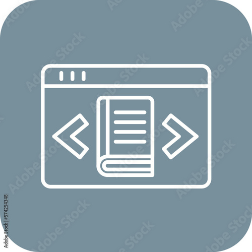 Ebook Bookstore Icon