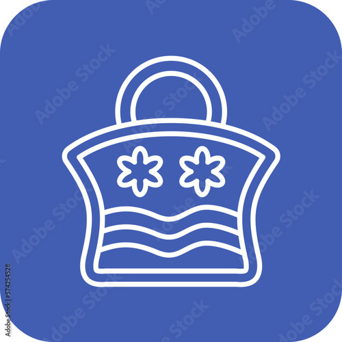 Beach Handbag Icon