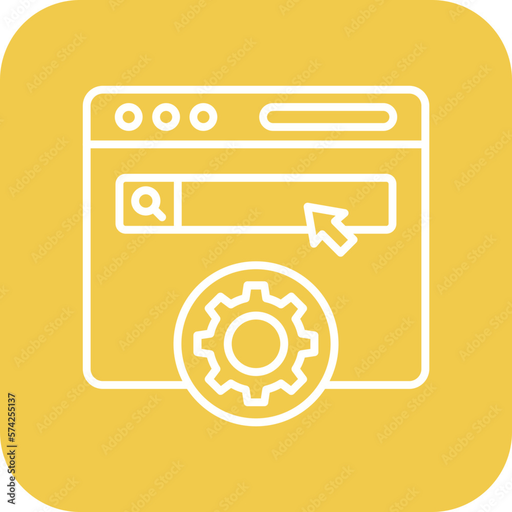 Search Engine Optimization Icon Search Engine Optimization Icon