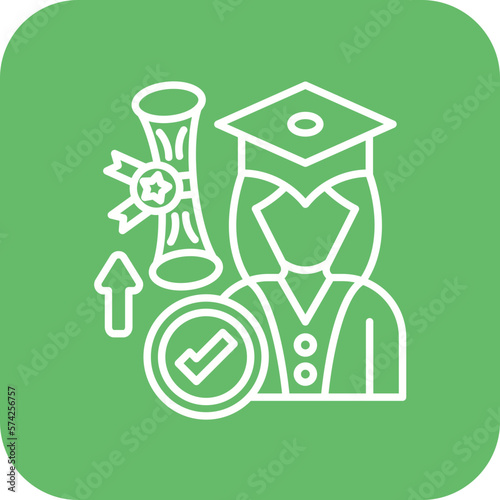 Postgraduate Student Icon