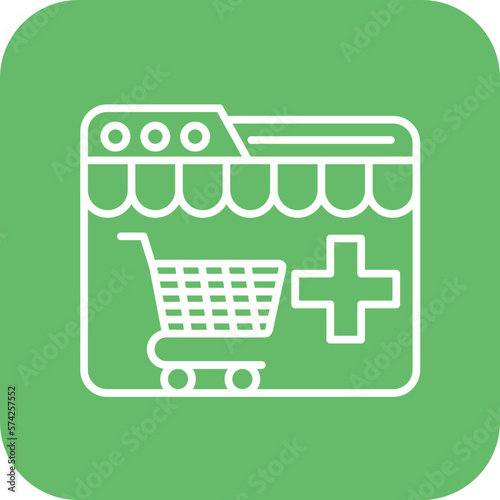 Medical Ecommerce Icon photo