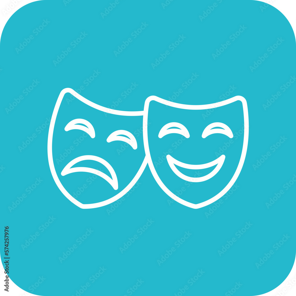 Opera Mask Icon Opera Mask Icon