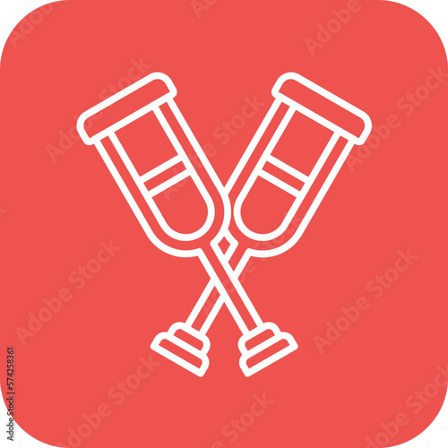 Crutches Icon