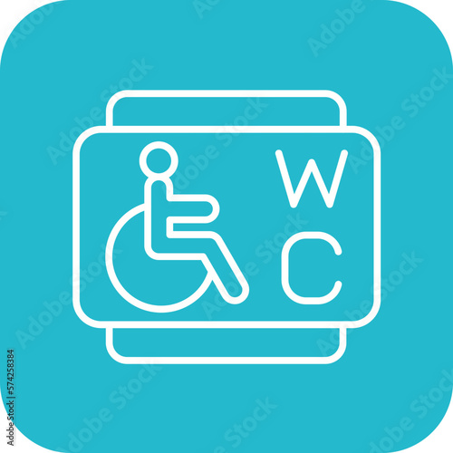 Disabled Toilet Icon