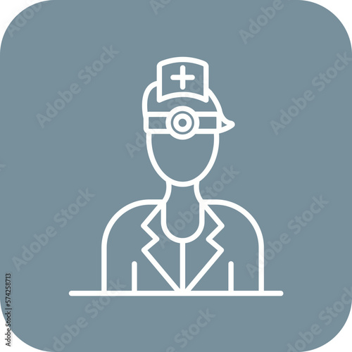 Ophthalmologist Male Icon