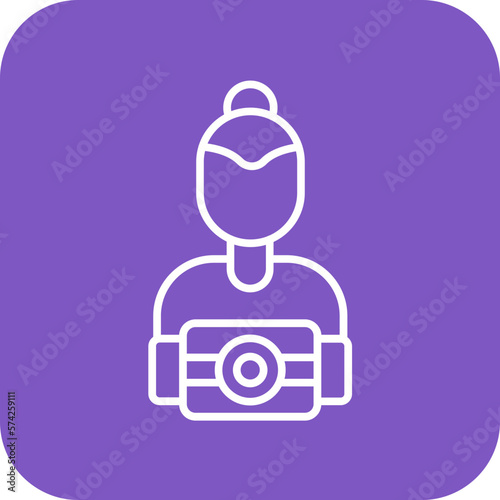 Photographer Female Icon