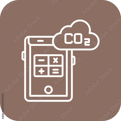 Gas Emissions Calculator Icon