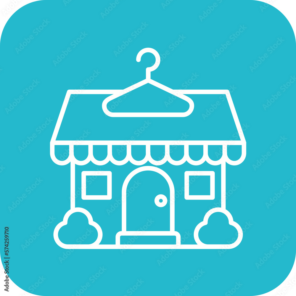 Fototapeta premium Thrift Store Icon