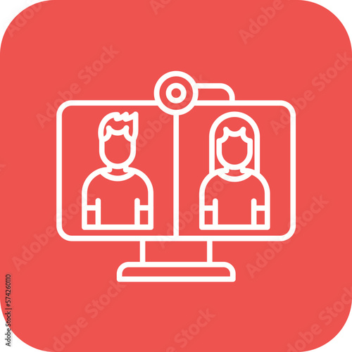 Video Conferencing Icon