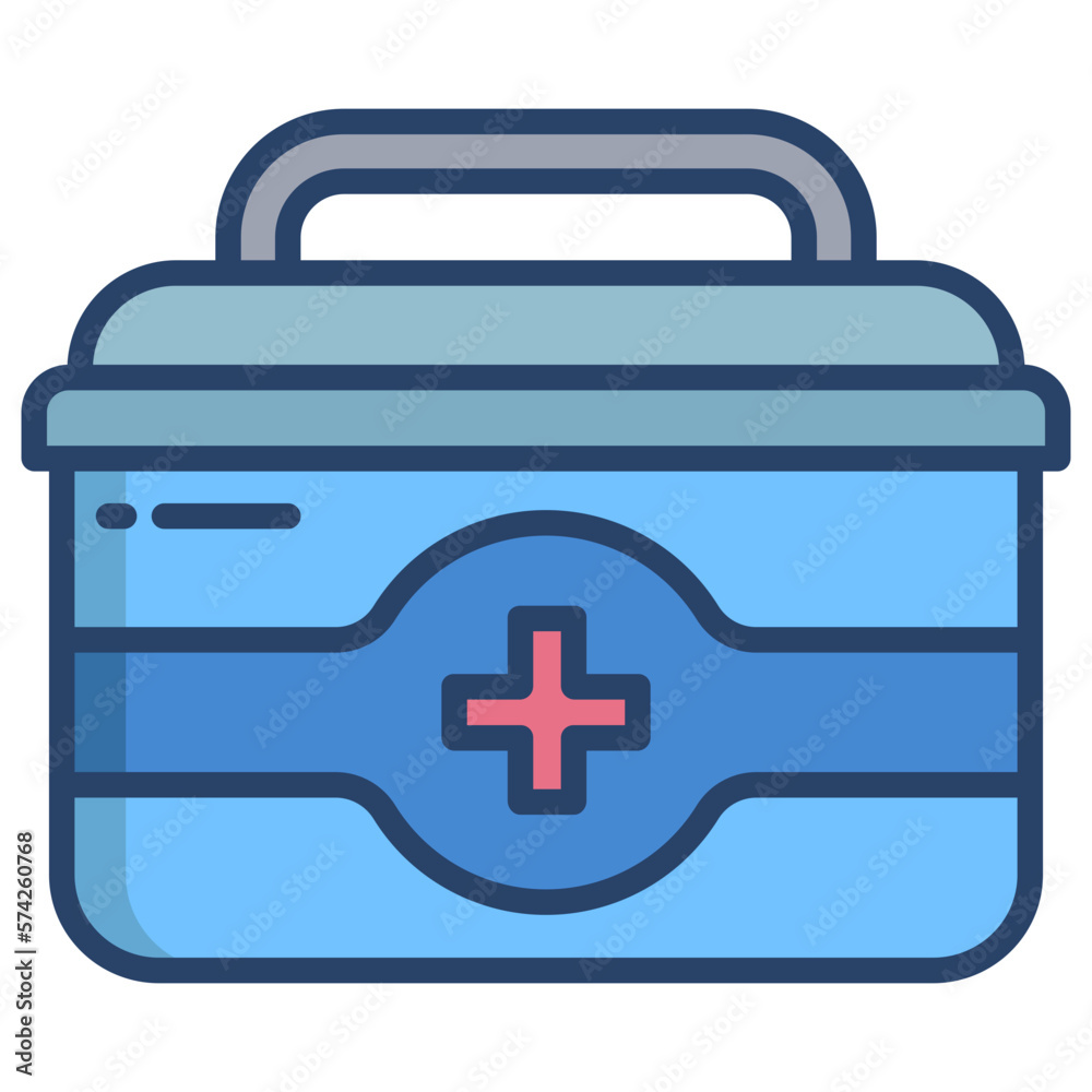 Obraz premium first aid kit icon