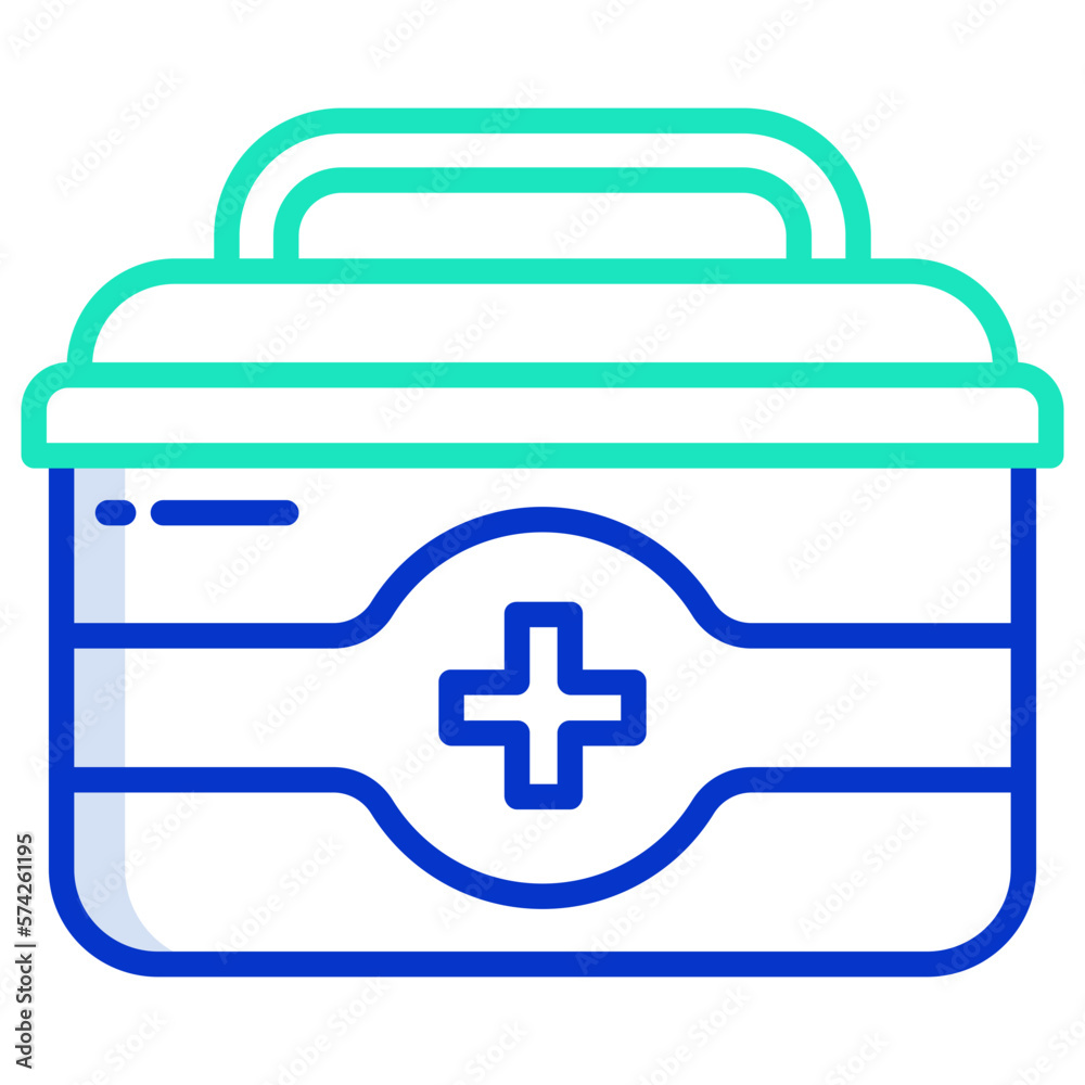 Obraz premium first aid kit icon