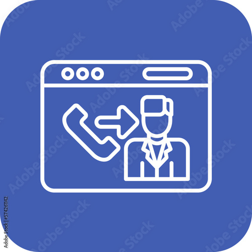 Employment Online Service Icon