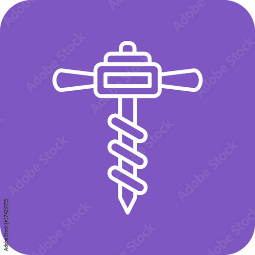 Drain Auger Icon