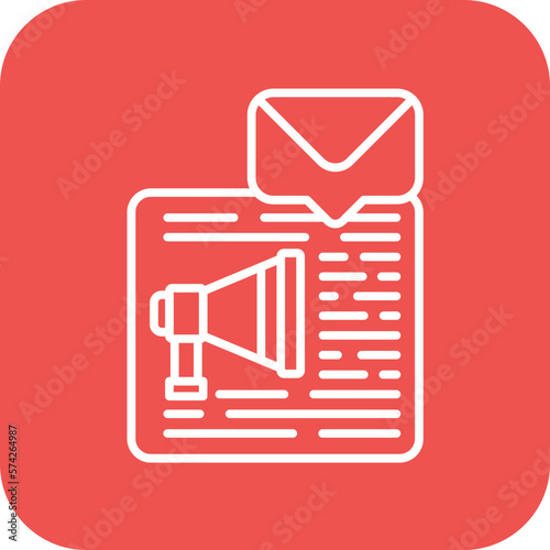Email Direct Marketing Icon