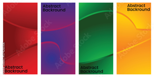 set of card templates