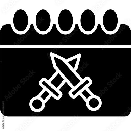 Calendar Date Icon