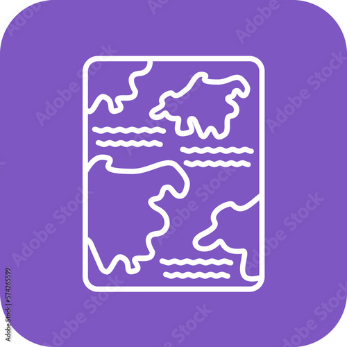World Map Icon