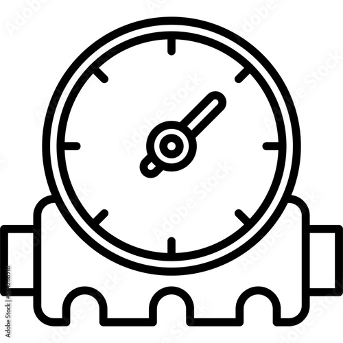 Pressure Gauge Icon