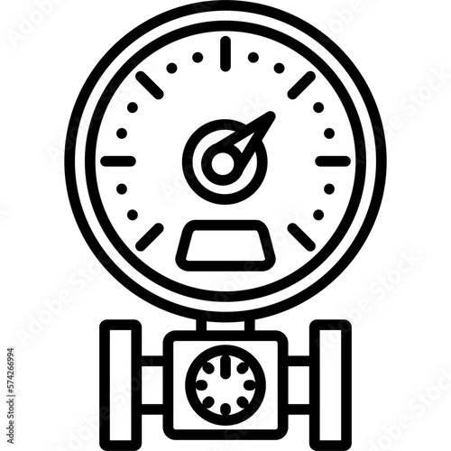 Pressure Gauge Icon