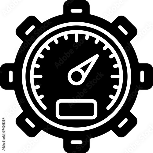 Pressure Gauge Icon