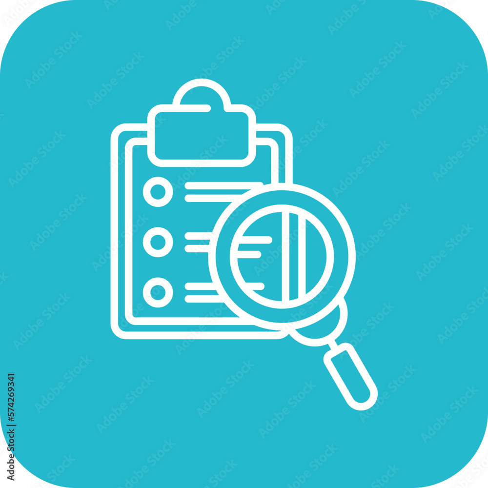 Survey Search Icon Survey Search Icon