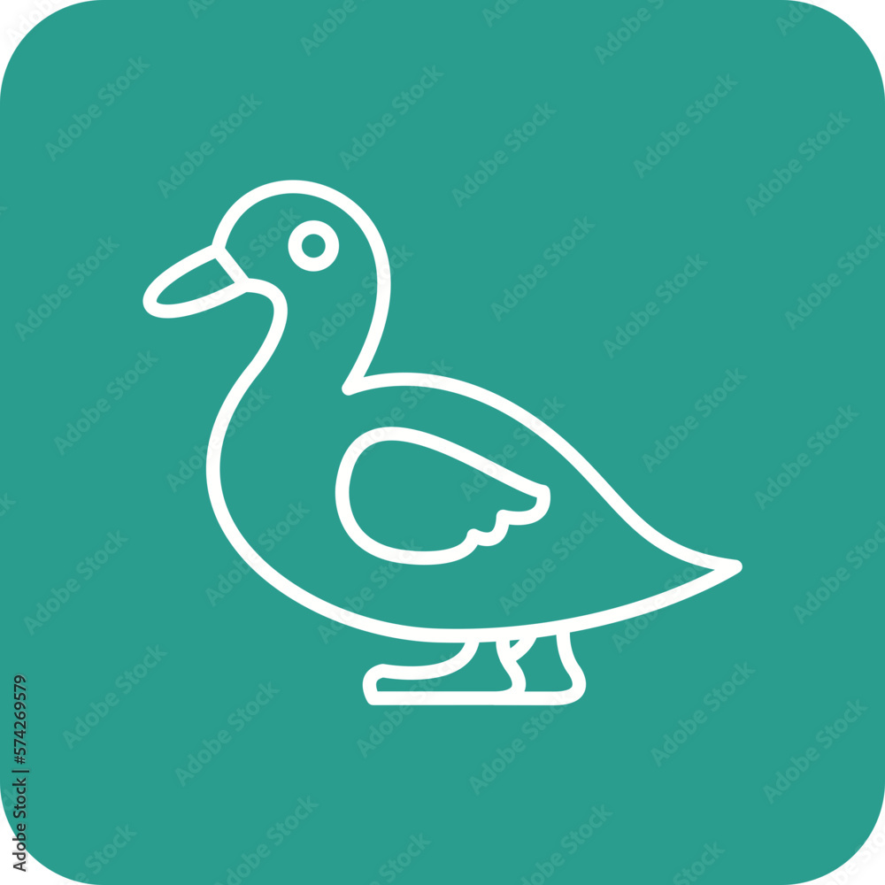 Fototapeta premium Duck Icon