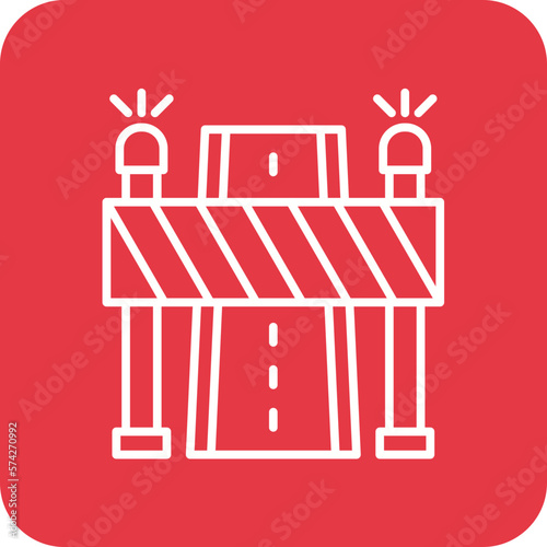 Road Block Icon
