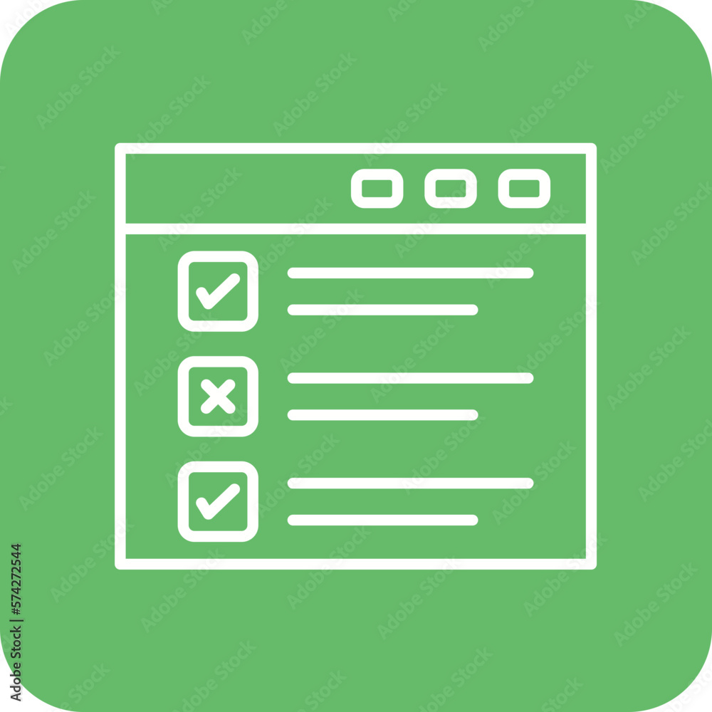 Tasks List Icon Tasks List Icon