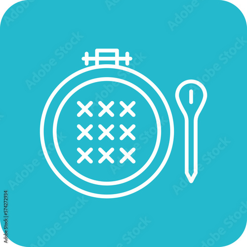 Cross Stitch Icon
