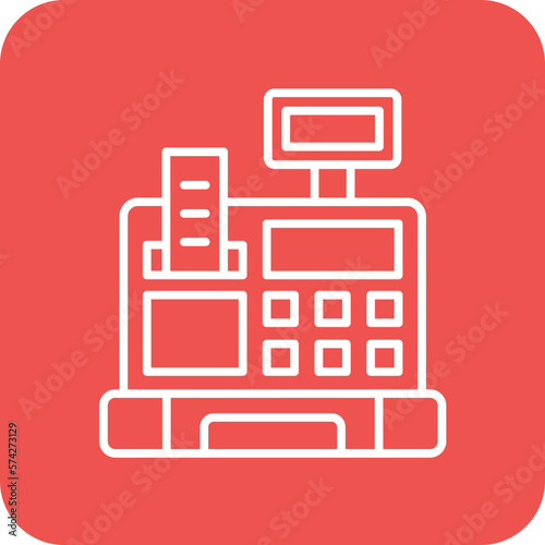 Cashier Machine Icon