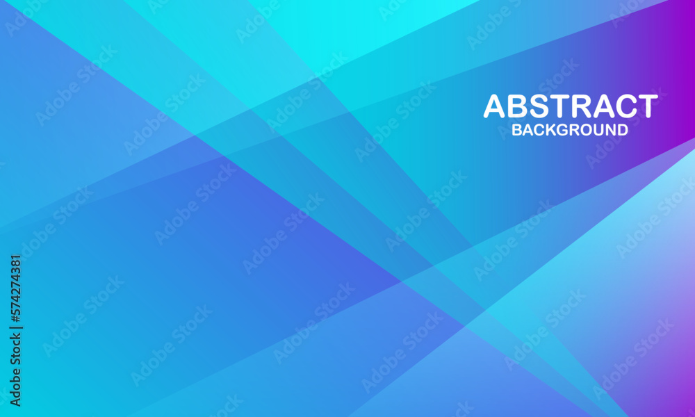 Abstract blue background with lines. Vector illustration