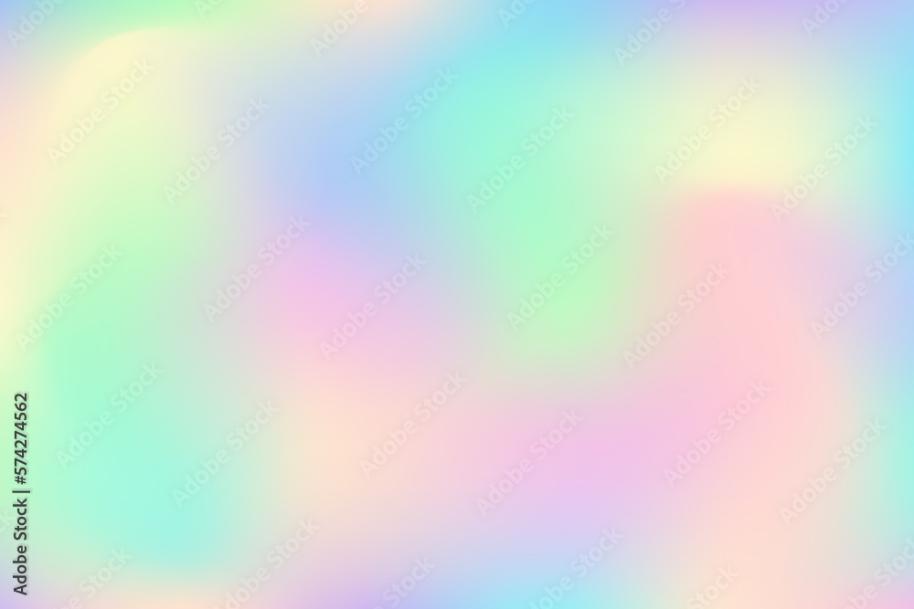 Vibrant and soft pastel gradient smooth color background