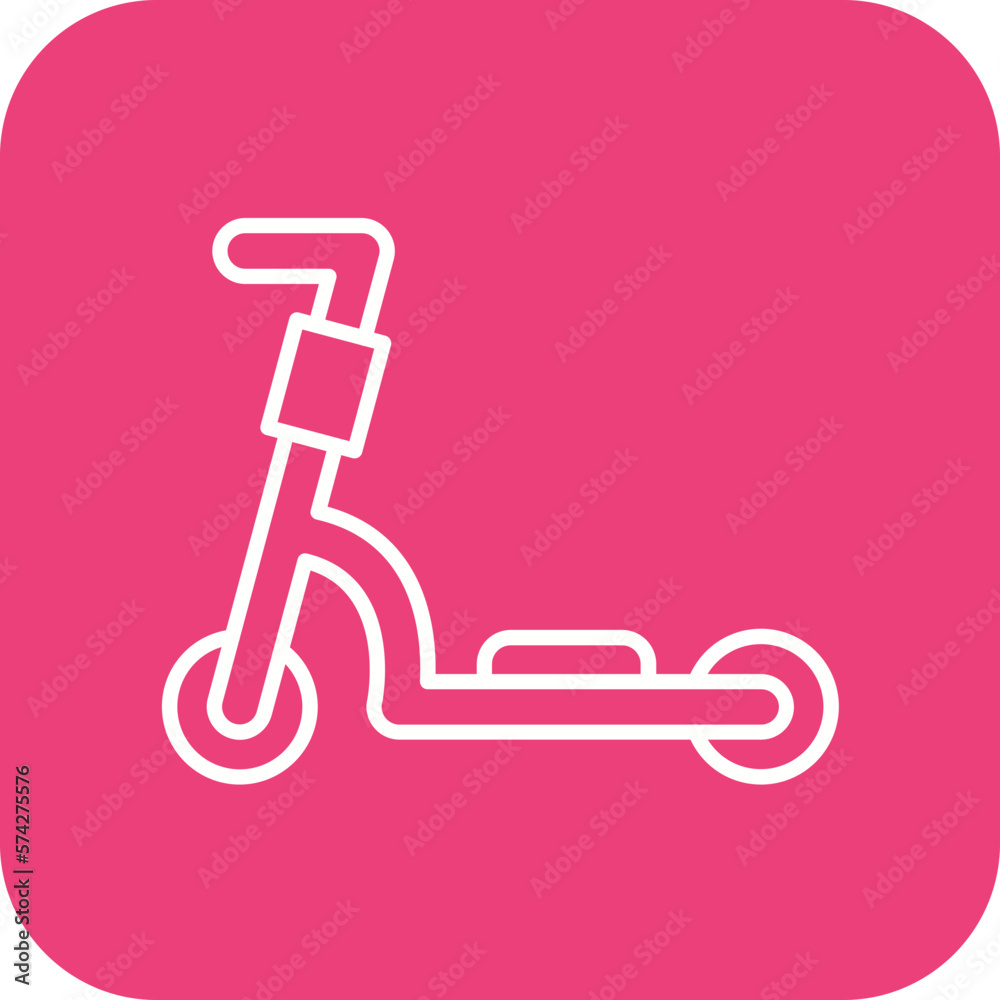 Kick Scooter Icon Kick Scooter Icon