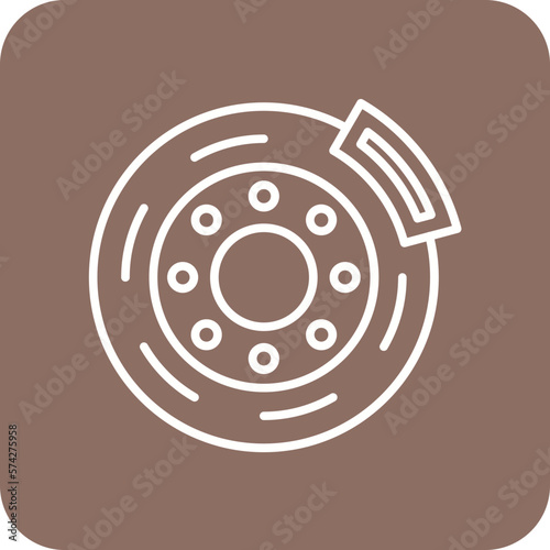 Brake Disc Icon