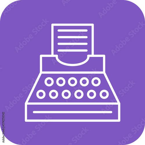 Typewriter Icon