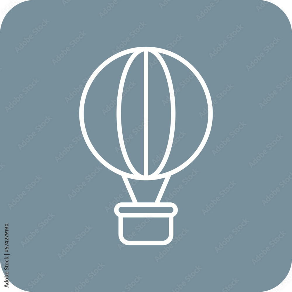 Obraz premium Air Balloon Icon
