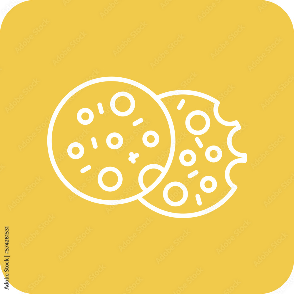 Fototapeta premium Cookies Icon